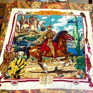 Hermes The Pony Express Scarf